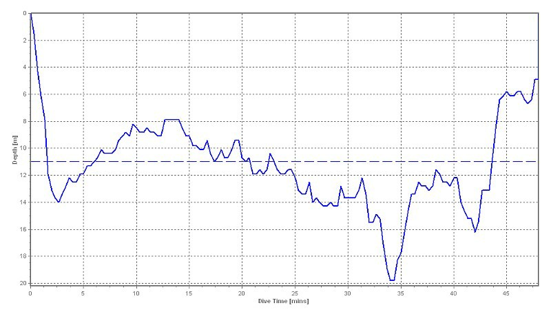 dive profile graph