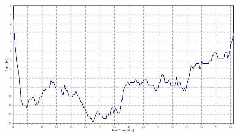 dive profile graph