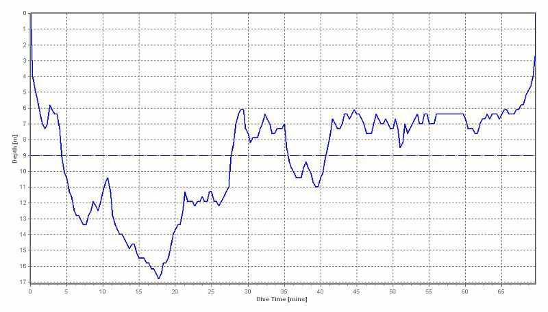 dive profile graph