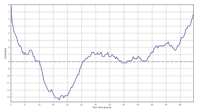 dive profile graph