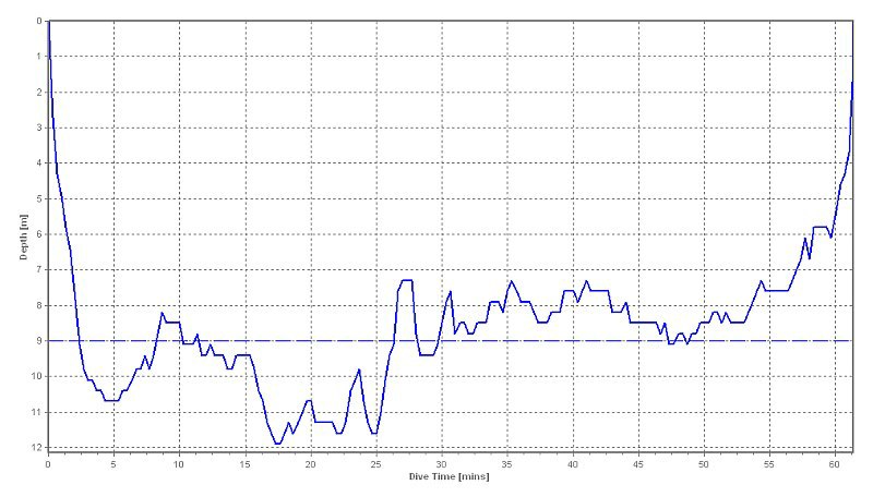 dive profile graph