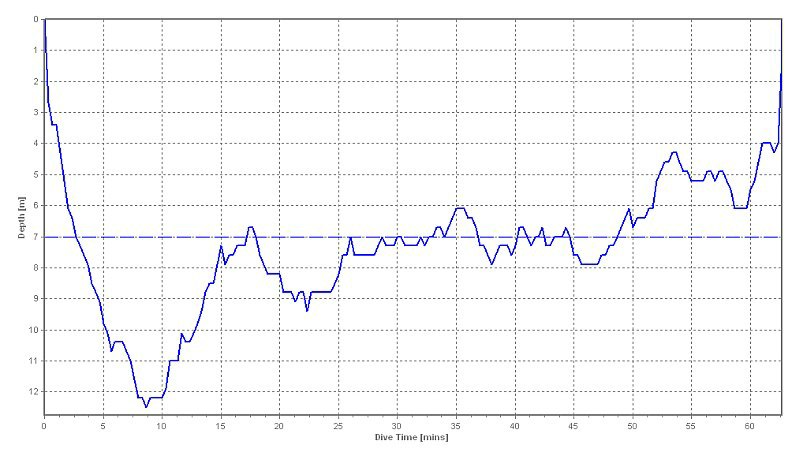 dive profile graph